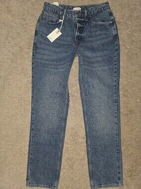 NWT Good American Jeans Good 90s Icon Indigo 10x30